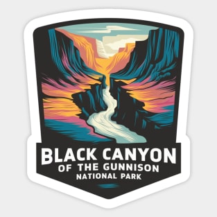 Black Canyon of the Gunnison National Park Emblem Sticker